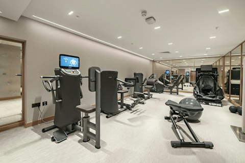 Keep up your fitness routine in the gym