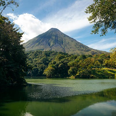 Spend time kayaking on Lake Arenal