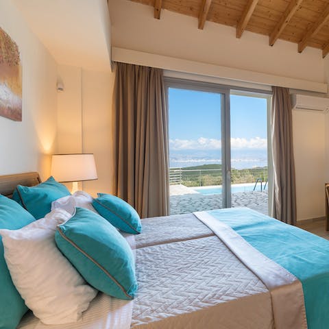 Go straight from bed to the pool