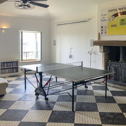 Head to the games room for an evening of entertainment