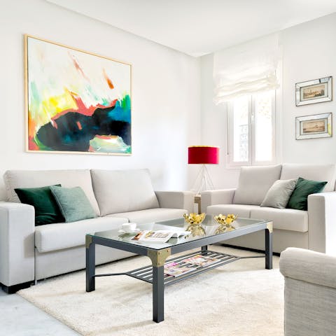Pour a glass of Rioja and get comfy on the sofa for a wonderful night in