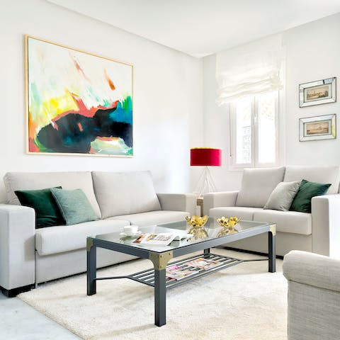Pour a glass of Rioja and get comfy on the sofa for a wonderful night in