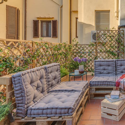 Make this the spot for evening aperitivos