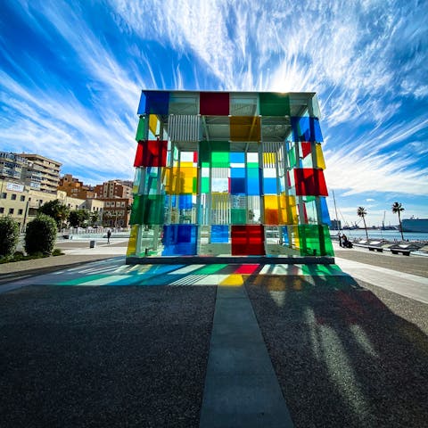 Stroll along the coastline, admiring the unique landmarks by the water