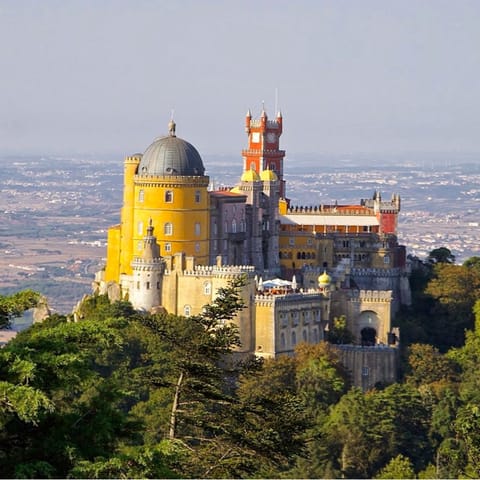 Explore the majestic castles, villas and palaces of this unique location