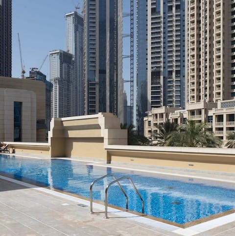 Look forward to keeping active in the communal pool
