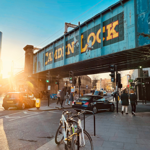 Browse for vintage treasures and gifts in Camden Market