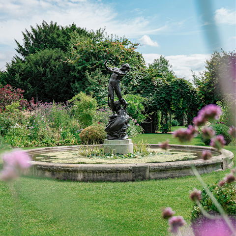 Find a slower pace in London while strolling through Regent's Park