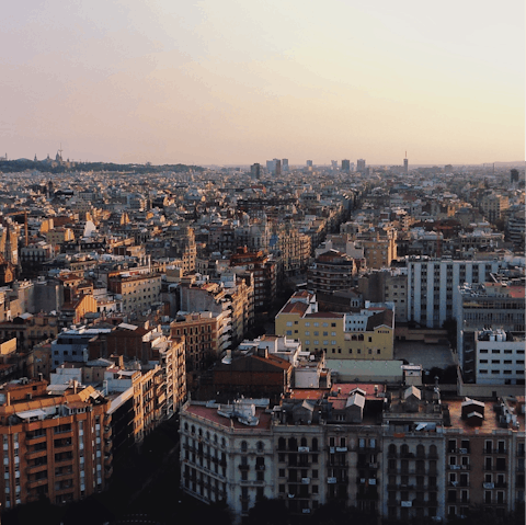 Soak up the city's inspiring spirit from the heart of Eixample