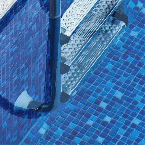 Soak weary legs in the hotel's pool and hot tub