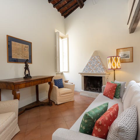 Curl up with an espresso and a guidebook to plan your stay