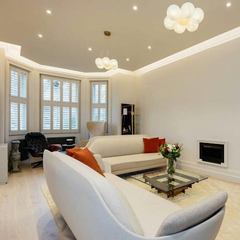 Make yourself at home in this modern marvel