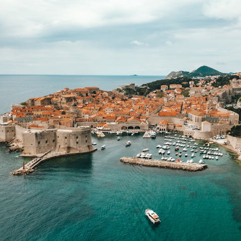 See the sights of Dubrovnik – it's just 7 kilometres away