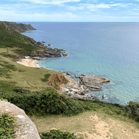 Take a hike along the coastal trails leading from Salcombe