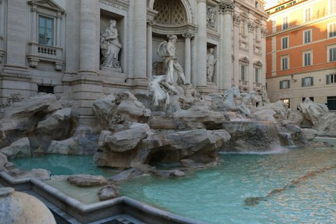 Toss a coin into Rome's most spectacular Baroque fountain, an eighteen-minute walk
