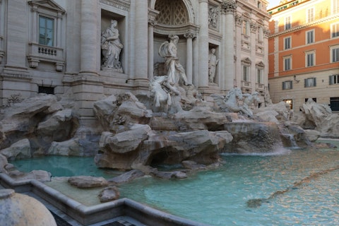 Toss a coin into Rome's most spectacular Baroque fountain, an eighteen-minute walk