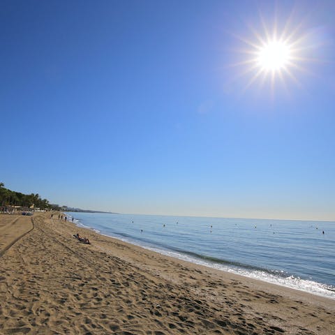 Spend sunny days in the sand and surf of Casablanca Playa, only minutes away