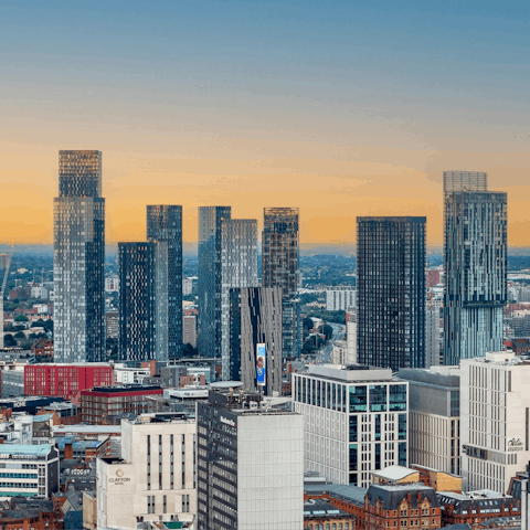 Stay in the New Jackson neighbourhood, on the edge of Manchester’s city centre