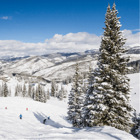 Hit the slopes at the Breckenridge Ski Resort