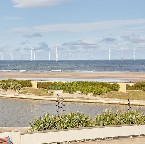 Stay on the seafront of Redcar and within short walking distance of the town's amenities