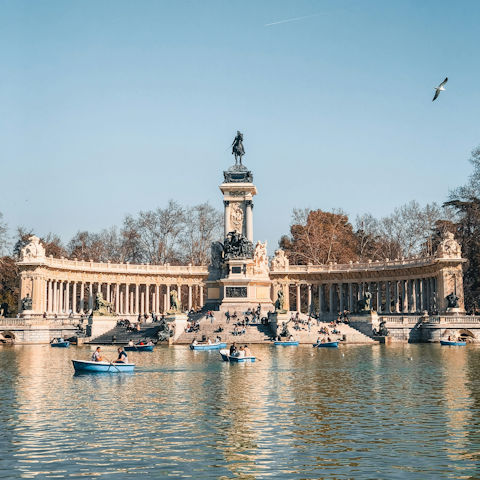 Discover the Monument to Alfonso XII, it's twelve minutes away by car