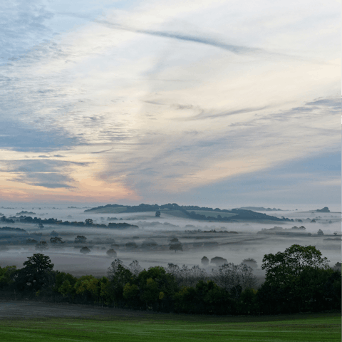 Put on your hiking boots and follow trails around Charlbury