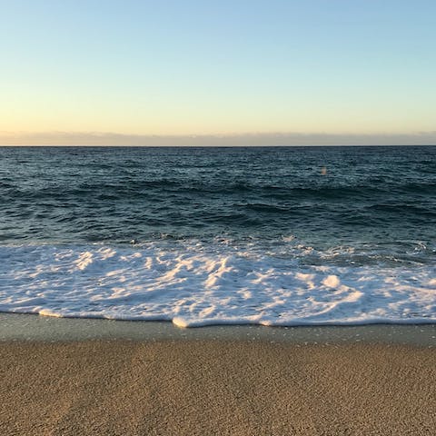 Discover the beaches eastern Cyprus, just ten minutes’ walk from your villa