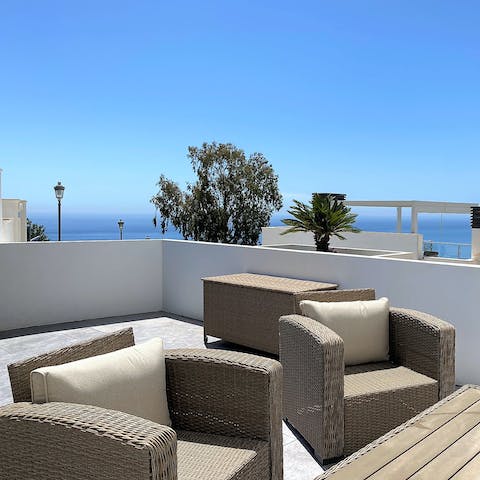 Soak up the morning Andalusian sun with coffees on the terraces