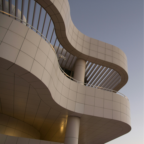 Drive twenty minutes to The Getty for an arty afternoon