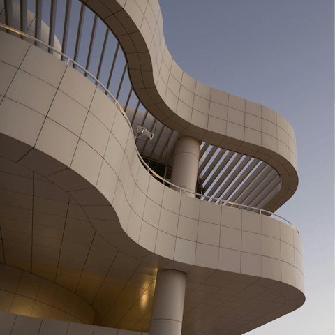Drive twenty minutes to The Getty for an arty afternoon