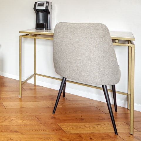 Catch up on any work you might need to do at this dedicated workspace