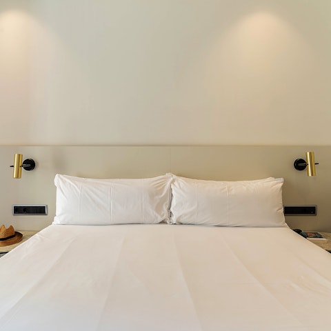 Rest your walking feet in your calm bedroom oasis