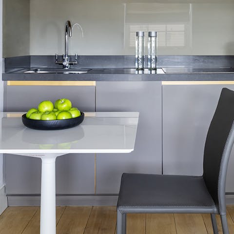 Get some work done at your kitchen table