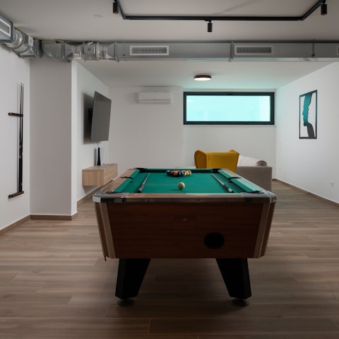 Hang out together in the games room and TV lounge
