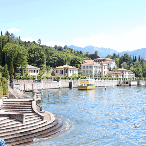 Discover the west shore of Lake Como with its charming villages