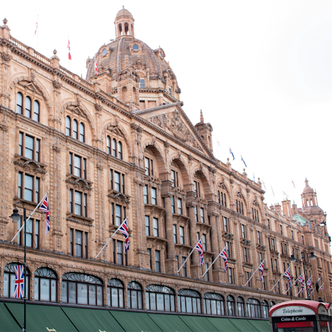 Stay in Knightsbridge, a short walk from Harrods