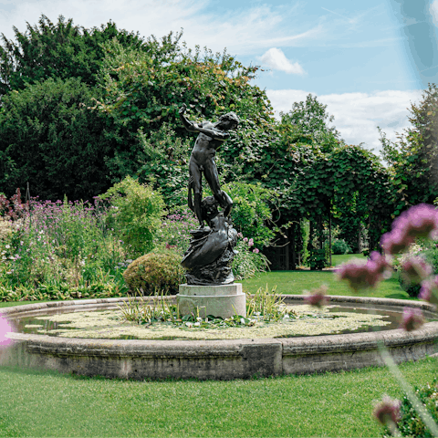 Stay a twelve-minute walk away from Regents Park