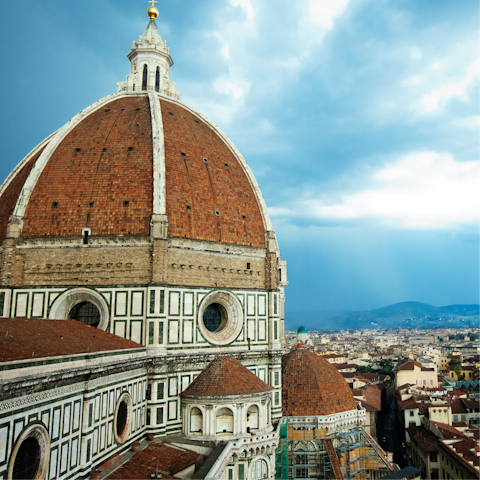 Have a stroll around Florence Cathedral – it’s within walking distance