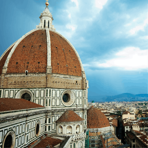 Have a stroll around Florence Cathedral – it’s within walking distance