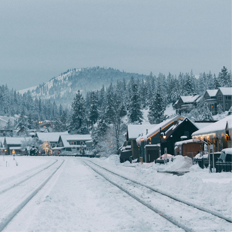 Drive a short 25 minutes to charming Downtown Truckee