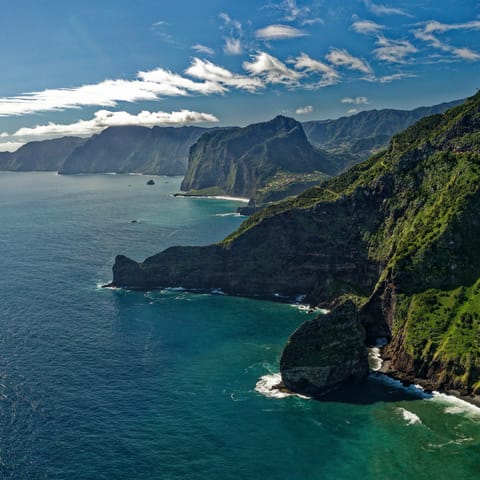 Immerse yourself in the rugged natural beauty of the Madeira coast