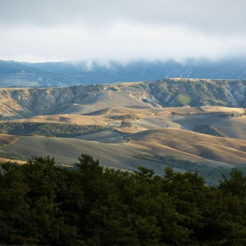 Escape to the Italian countryside when you stay in Lazio