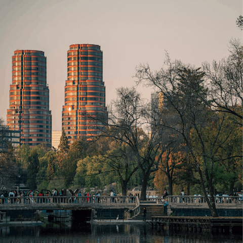 Spend an afternoon strolling through Chapultepec park