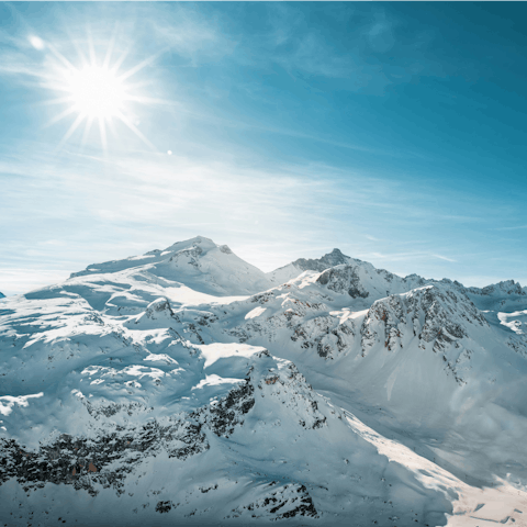 Hit the iconic Val d'Isere slopes