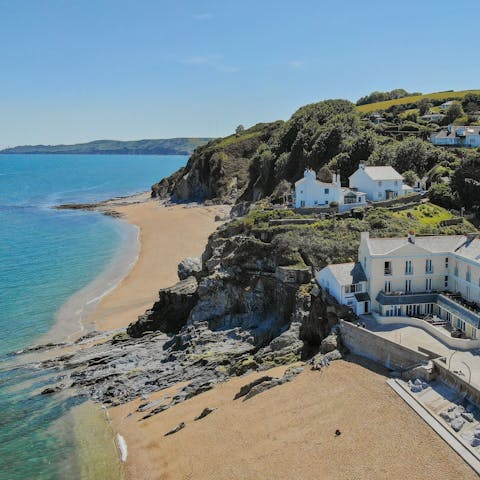 Embrace the refreshing spirit of the sea from the village of Torcross