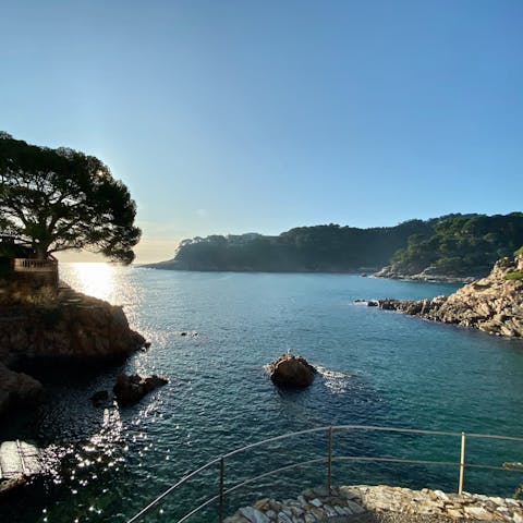 Explore the hidden beaches and swimming holes from Barcelona to the Costa Brava