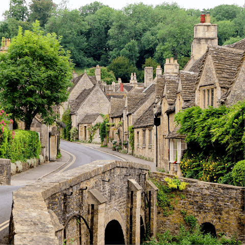 Discover the beauty of the Cotswolds, starting in Cirencester (a short drive)