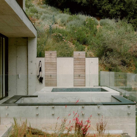 Sink into relaxation in the jacuzzi