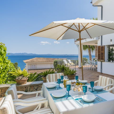 Light the barbecue and find your favourite place to dine on the island
