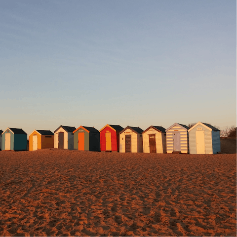 Walk to Southwold Beach in less than ten minutes